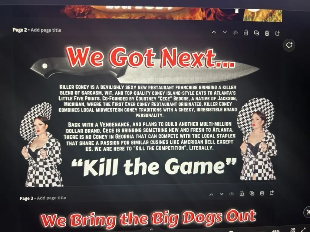 Killer Coney positioning page