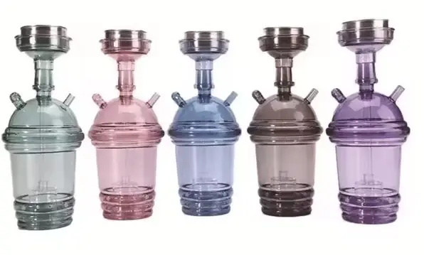 Portable hookah unit, five colourways